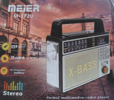 Rádio Retrô Vintage Am Fm Sw Usb Mp3 Bivolt Ltomex A-3188 - Rádio