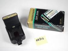 Quantaray Sunpak QAF 6600 Zoom Bounce Shoe Mount Flash for Minolta Complete