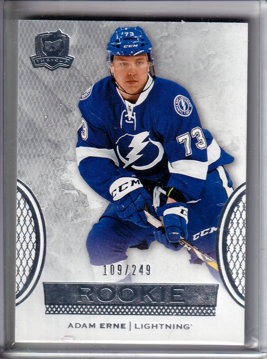  2016-17 The Cup Rookie #187 Adam Erne RC ROOKIE /249 - RED WINGS DETROIT