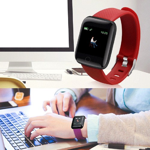 Wodoodporny inteligentny zegarek Mężczyźni Kobiety Tętno Krok Fitness Tracker dla iOS Android - Zdjęcie 16 z 29