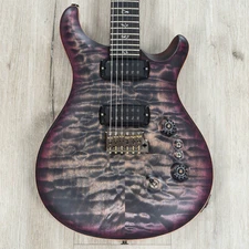 PRS Paul Reed Smith Wood Library Custom 24-08 Guitar, Charcoal Purple Burst