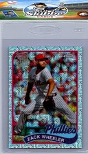 2024 Topps Update #T89CU-80 Zack Wheeler 1989 Topps 35th Anniversary Chrome