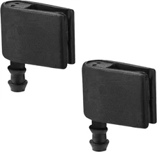 2pcs Windshield Washer Wiper Arm Nozzles, Premium Plastic Windshield Wiper Spray