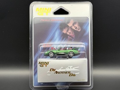Mini GT Jaguar XKR James Bond Die Another Day English Packaging #908-007E 1/64
