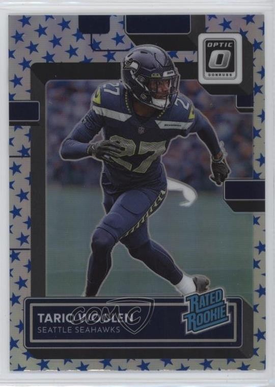 2022 Panini Donruss Optic Rated Rookie Stars Prizm Tariq Woolen #298 0b12