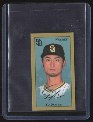 2025 Topps T205 Mini Imprint Auto Yu Darvish JW1-1