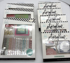 Heidi Swapp Storyline Planner Kits Lot 10 Memory Planner Deck Of Days Scrapbbook