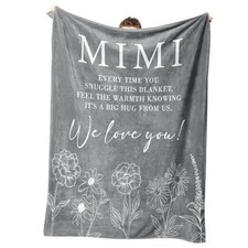 Mimi Gifts for Grandma Christmas, Gifts for Mimi Blanket, Mimi Birthday Gift