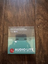 GENKI Audio Lite Bluetooth 5.0 Adapter for Nintendo Switch, Blue - NEW