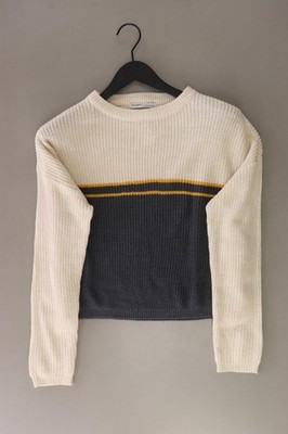   Pull&Bear Grobstrickpullover Regular Pullover für Damen Gr. 36, S creme  