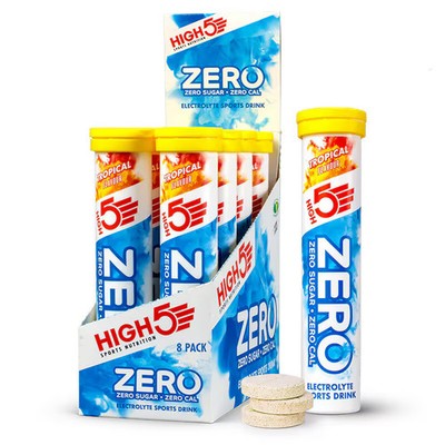 High5 Zero Elektrolytgetränk, 8 x 20 Tabletten, Tropical