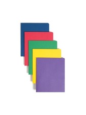 -Pocket Heavyweight File Folder, Letter Size, Assorted Colors, 50 per Carton ...
