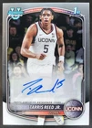 2025-26 Bowman Tarris Reed Jr. Chrome Auto 1st Prospect Huskies DD5