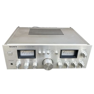 Sony TA-F5 Integrated Stereo pre-main amplifier Audio Japan Silver