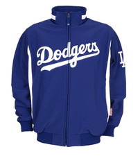 Vintage Large MLB Los Angeles Dodgers Therma Base Majestic Performance Jacket