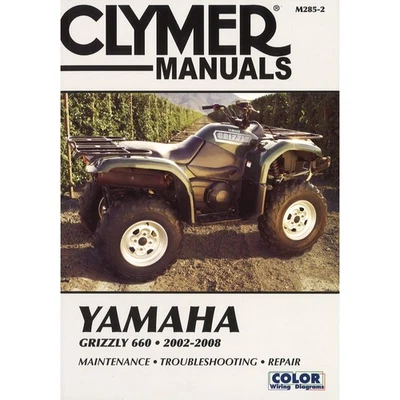 Yamaha Grizzly 600 (2002-2008) Quad Reparaturanleitung Clymer - Bild 1 von 4