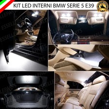 KIT LED INTERNI BMW SERIE 5 E39 CONVERSIONE COMPLETA 6000K BIANCO CANBUS