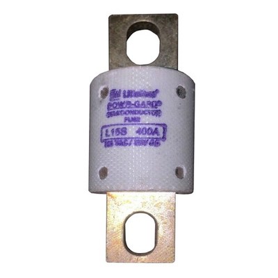 LITTELFUSE L15S-400 POWR-GARD SEMICONDUCTOR FUSE 150VAC / 100VDC, 400A