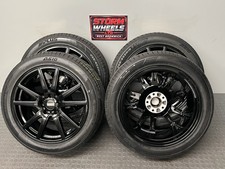 RARE GENUINE 19" VW FONDMETAL TRANSPORTER T6 T5 MAN CRAFTER ALLOYS WHEELS TYRES