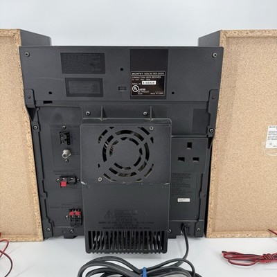 SONY Compact 3 Disc Changer MHC-GX555 CD/ Tape Player FM/AM W