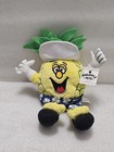 Dole Plantation Hawaii Mascot 'Pineapple Pete' 10" Pineapple Plush W/Hang Tag — photo 1
