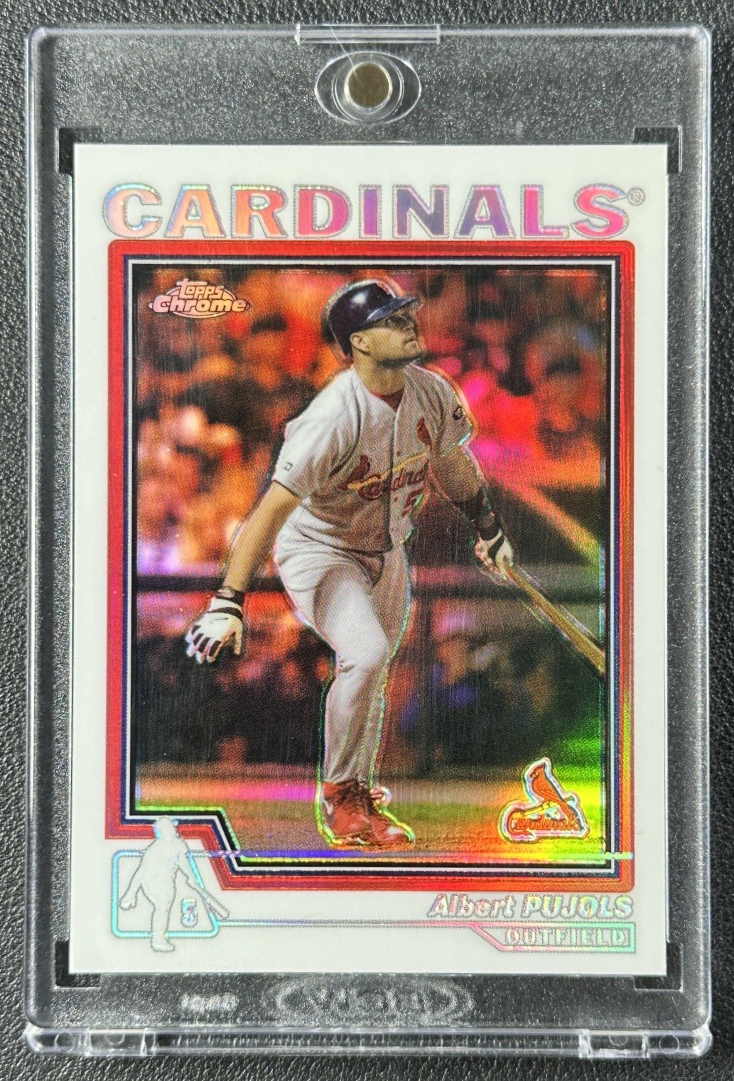 ALBERT PUJOLS 2004 TOPPS CHROME BASEBALL #40 REFRACTOR CARDINALS