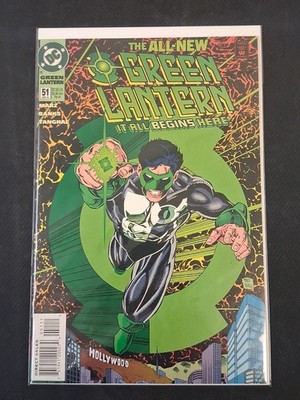 GREEN LANTERN #51 (1994): KEY-  1st app Kyle Rayner: VF