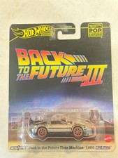 Hot Wheels Premium Pop Culture Back to the Future III Time Machine 1955 2025