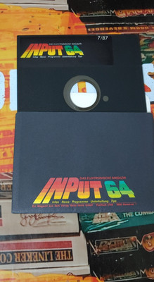 Input 64 07/87 1987 Commodore C 64 Diskette Magazin 8-bit