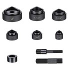 Yessources 1/2" - 2" Hydraulic Knockout Punch Set Conduit Hole Punch Driver Kit — photo 6