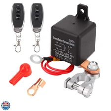 Remote Battery Disconnect Switch 12V Battery Kill Switch for Car, 200A Upgrad...