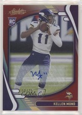 2021 Panini Absolute Rookies Spectrum Red Signatures 10/75 Kellen Mond Auto 9r9