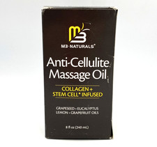 Anti Cellulite Massage Oil for Massage Infused with Collagen and Stem Cell 8 fl