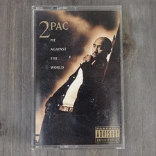 2PAC Me Against The World 1995 Cassette *CASE ONLY* Tupac Shakur Interscope