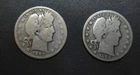1893 Barber Half Dollar Two Coin Set - P and O