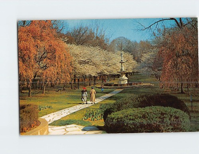 #ad Postcard Josephine Gardens Brandywine Public Park Wilmington Delaware USA $3.49