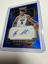 2022-23 Panini Ryan Rollins Prizm Draft Picks Auto /149