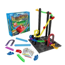ThinkFun Roller Coaster Challenge STEM Toy and Building Game for Boys and Gir...