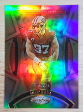 Nick Bosa /275 🌈 2023 Panini Certified - Bronze - Refractor - 49ers