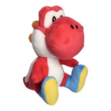 Little Buddy Nintendo Super Mario All Star Collection 8" Red Yoshi Plush Toy