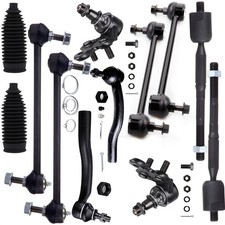 Lower Tie Rod End Ball Joints Sway Bar Rack Pinion Bellow For Toyota Camry 02-03