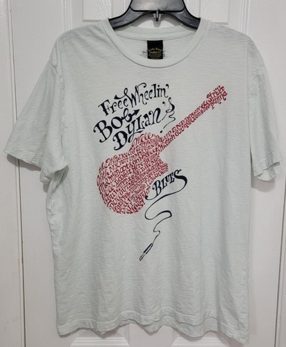 Y2K Bob Dylan Limited Edition T-Shirt Officially Licensed Lucky Brand Large RARE