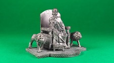 Collectible Tin Miniature King Solomon on the Throne of Israel Scale 1:32
