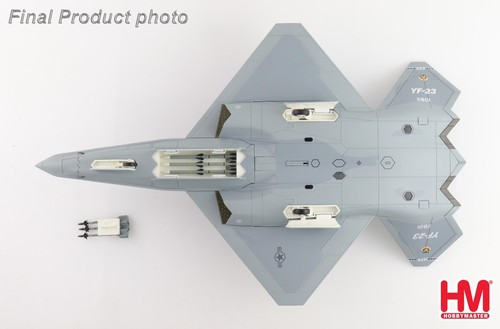 Hobby Master 1/72 Northrop YF-23 Black Widow II Gray Ghost, Edwards AFB HA2850 - Picture 7 of 11