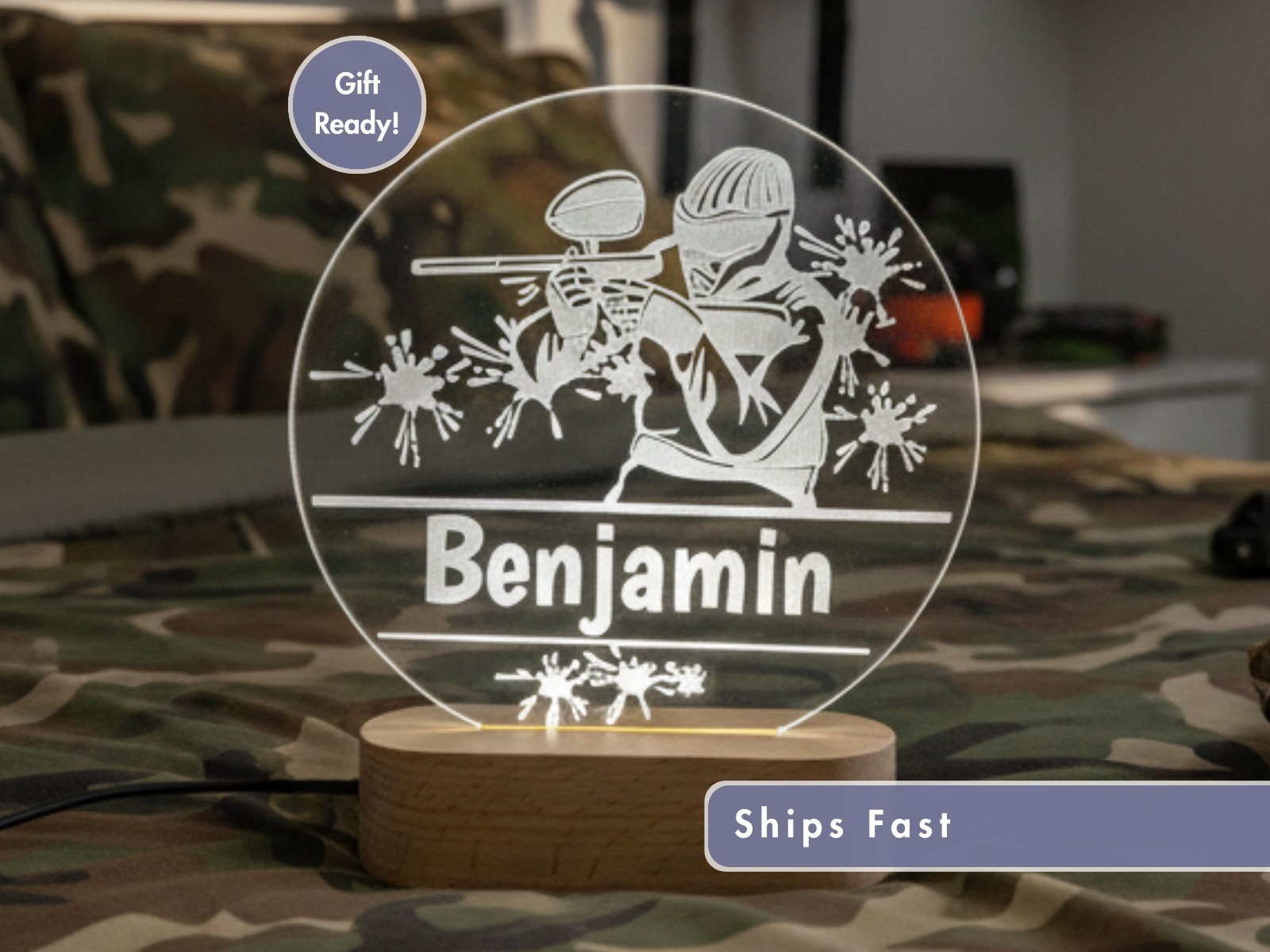 Custom Name Light, Personalized Kids Bedroom Led Lamp