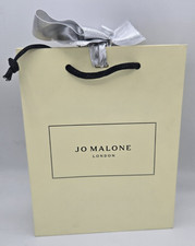 Jo Malone Gift Bag size 23 cm x 18 cm x 9 cm with Silver Ribbon