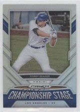 2021 Panini Prizm Championship Stage Silver Prizm Corey Seager #CS3 8d4