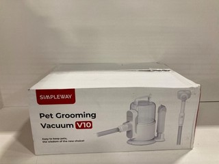 simple way pet grooming vacuum V10