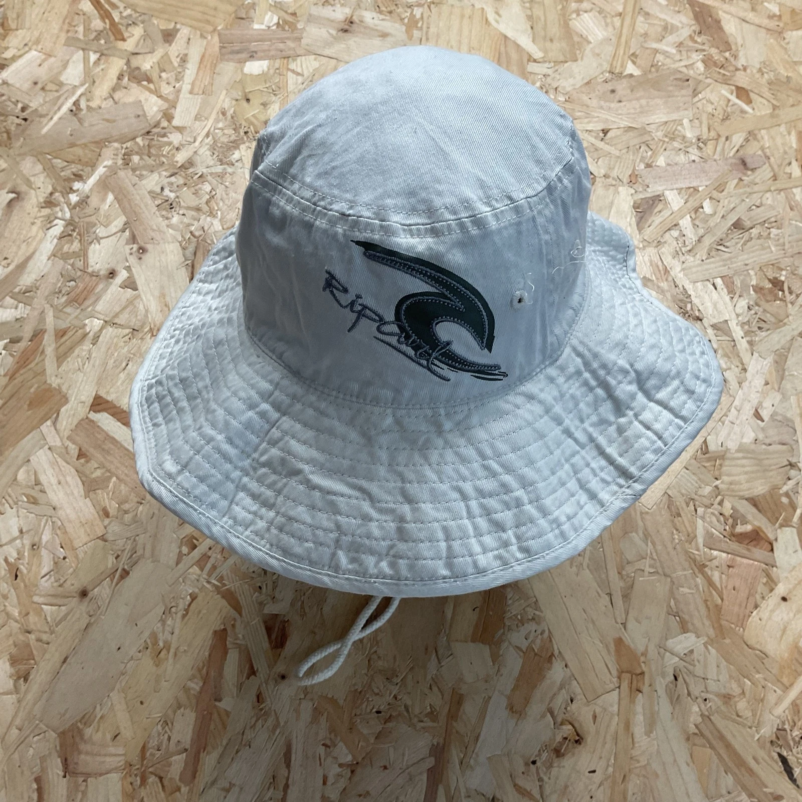 Vintage 2000s Rip Curl Bucket Hat Summer Sun Boonie Festival Cap Bucket Medium