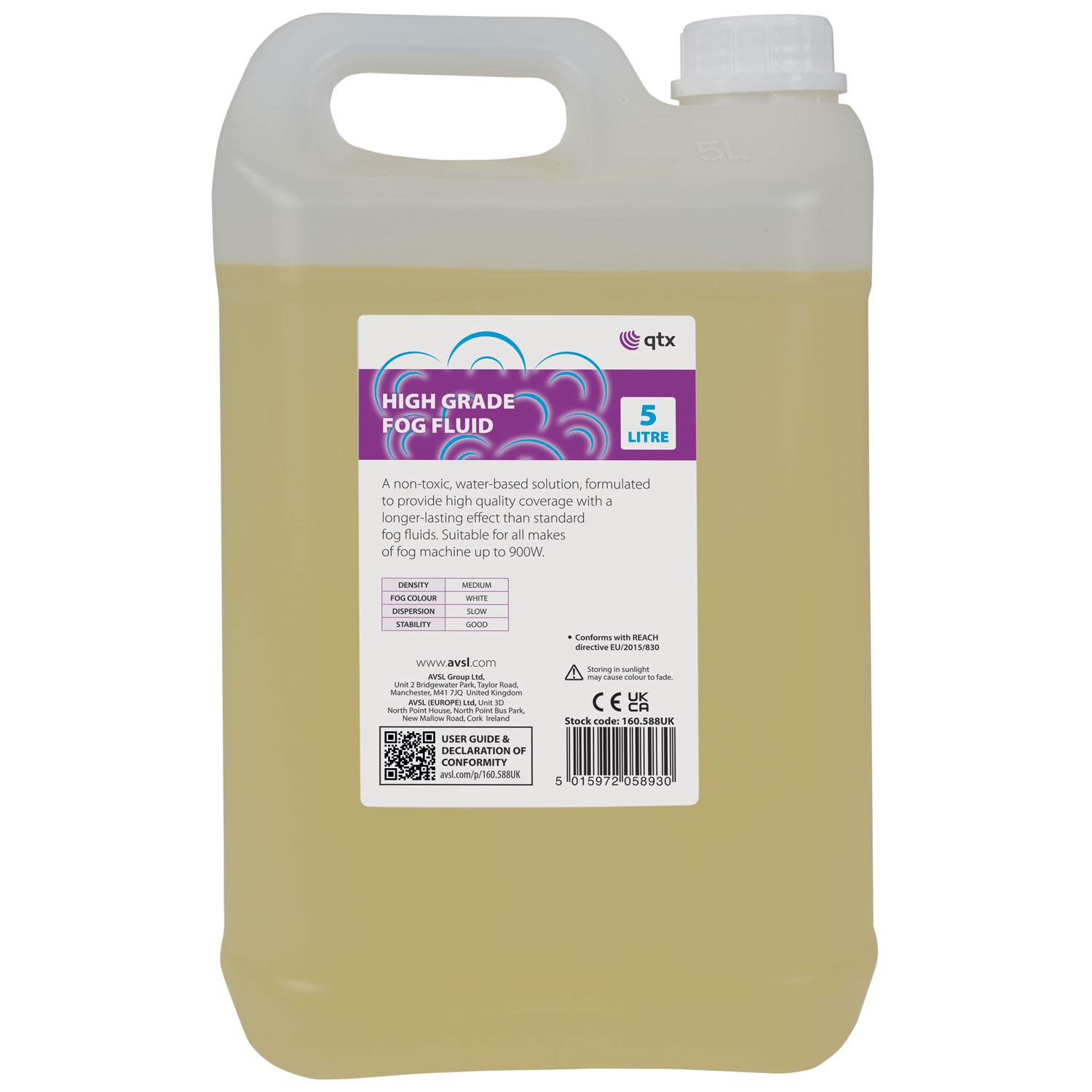 Fog Smoke Fluid 5L Orange High Grade